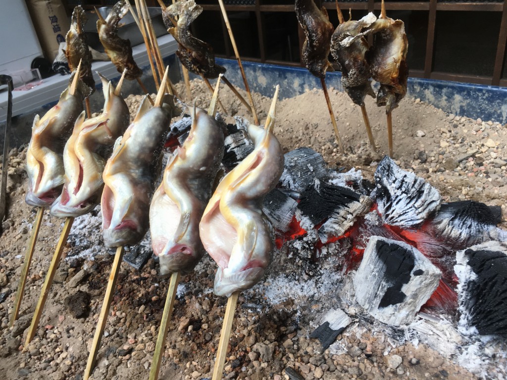 岩魚の塩焼き